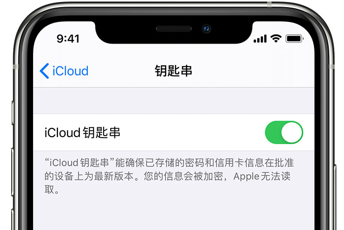 松山苹果手机维修分享在 iPhone 上开启 iCloud 钥匙串之后会储存哪些信息 