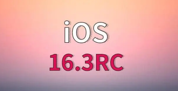松山苹果手机维修分享iOS 16.3 RC版升级_iOS 16.3 RC版一键刷机教程 
